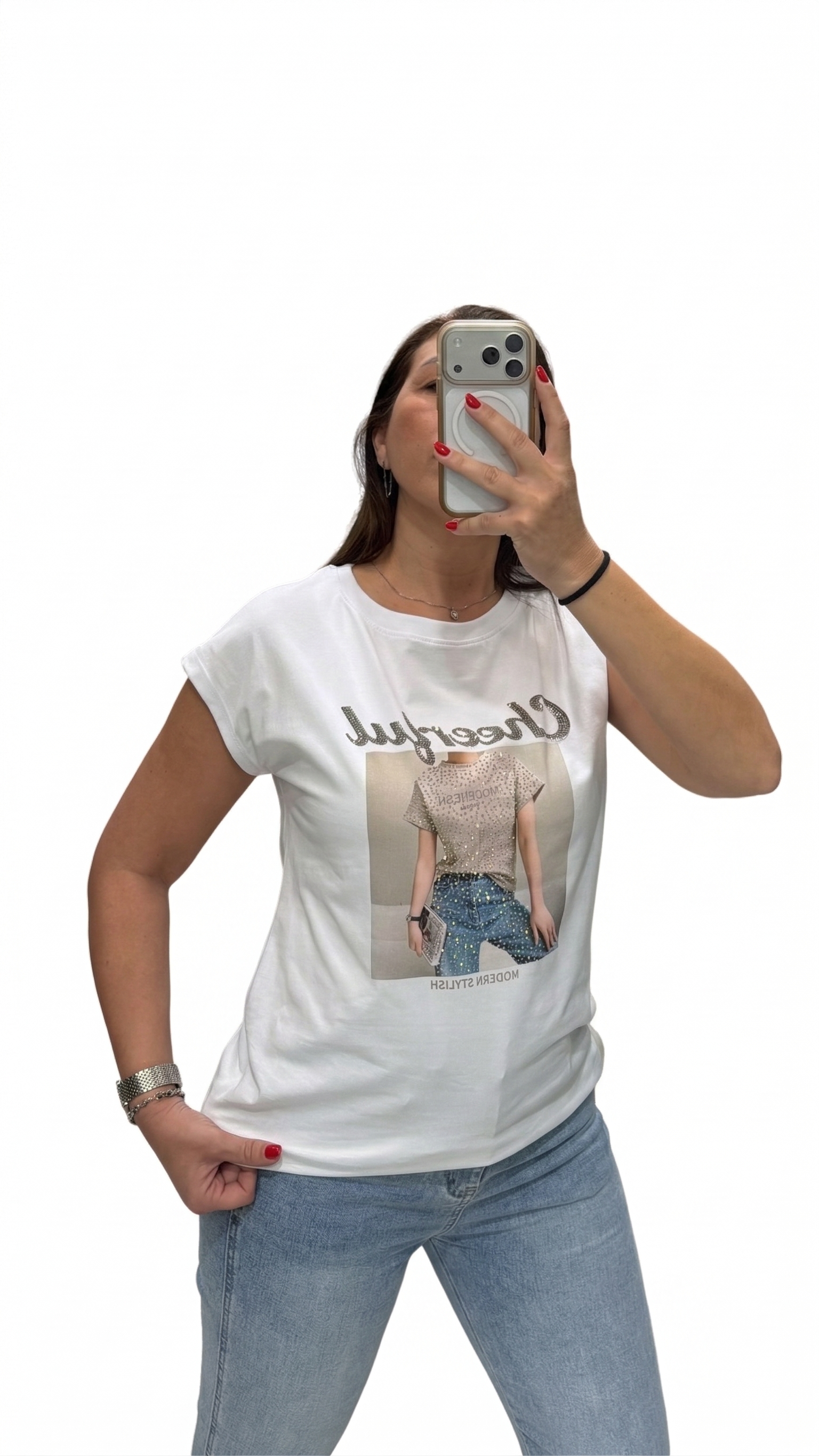 חולצת ורונה גרפיק