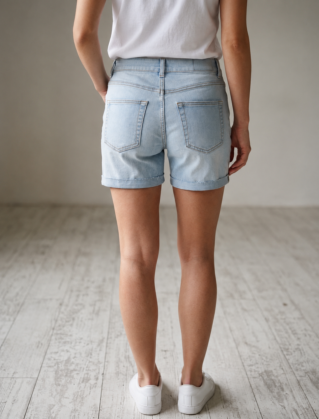 NYC Denim Bermuda Shorts