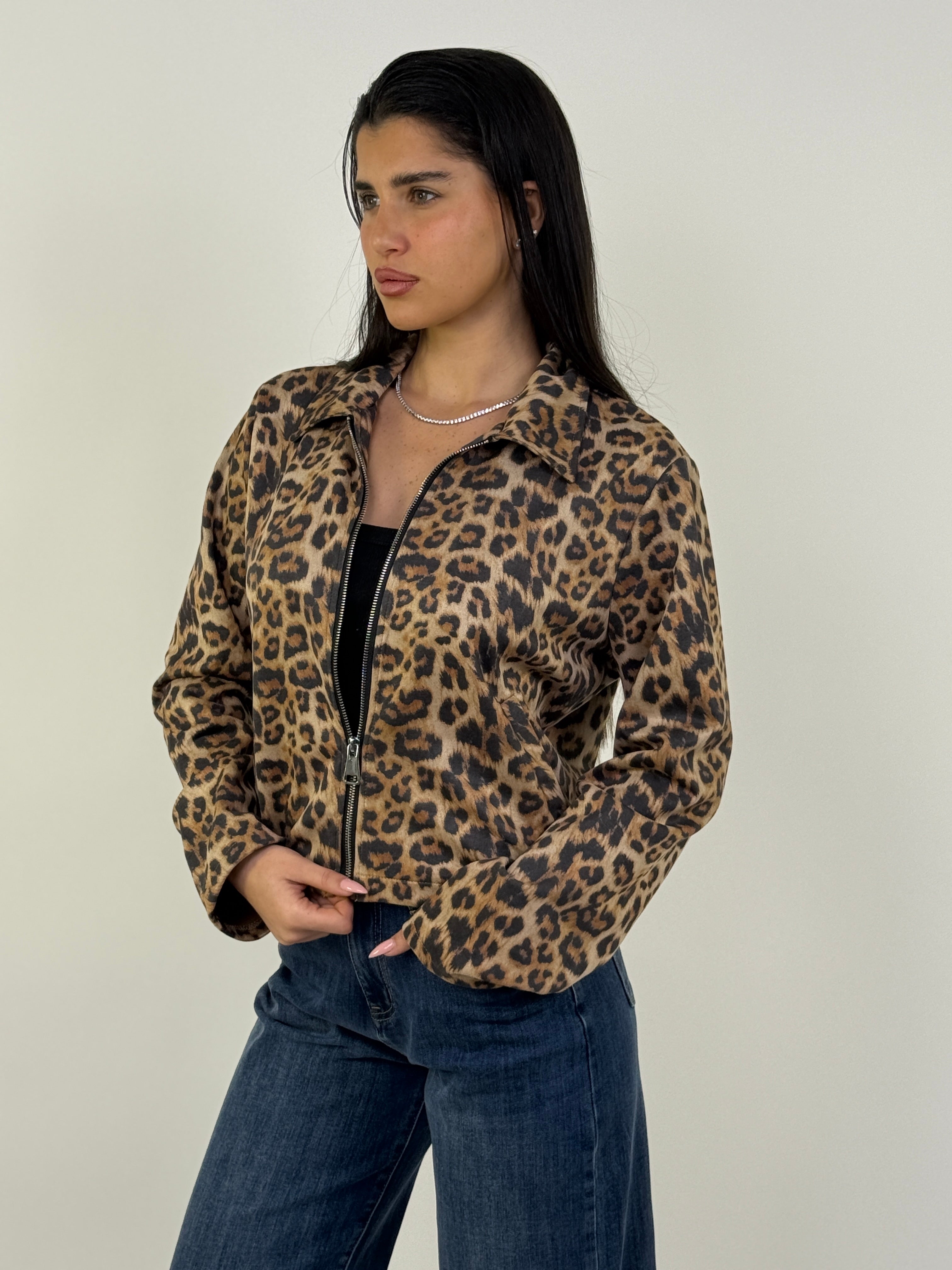 ז'קט קרופ - Safari Chic