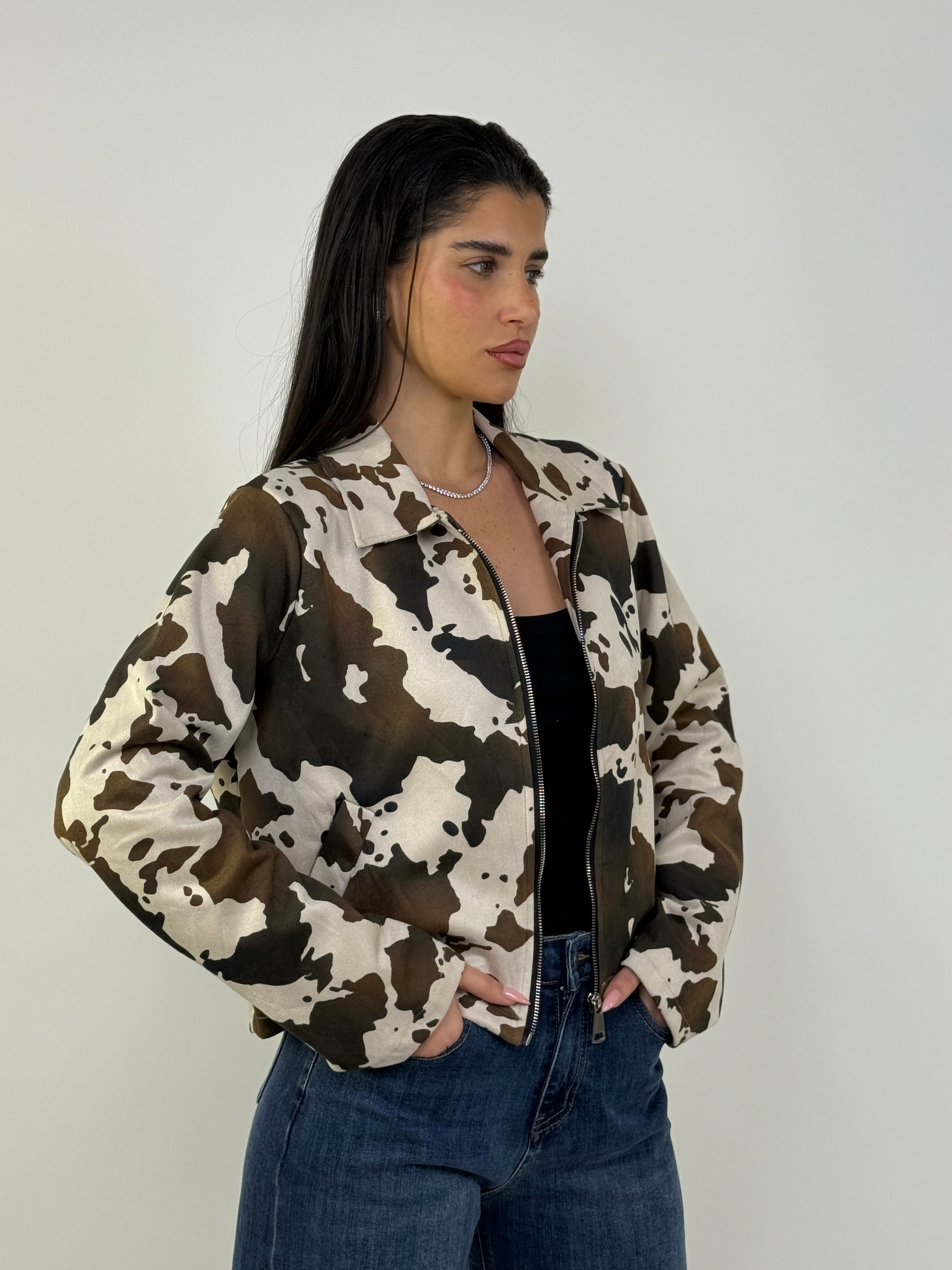 ז'קט קרופ - Safari Chic