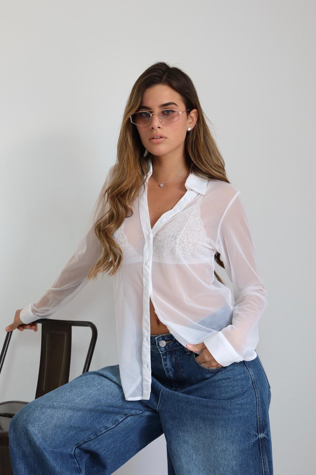 Venezia Sheer חולצת
