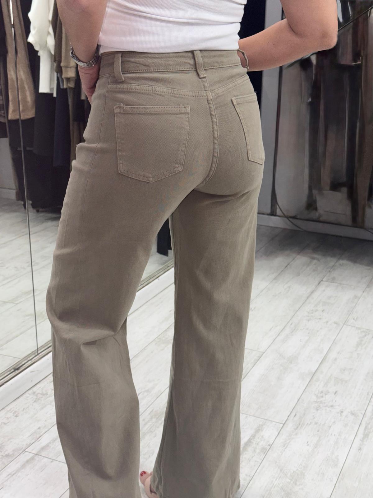 Wide-Leg ג'ינס